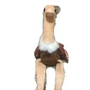 Vintage Stretch the ostrich ty beanie baby